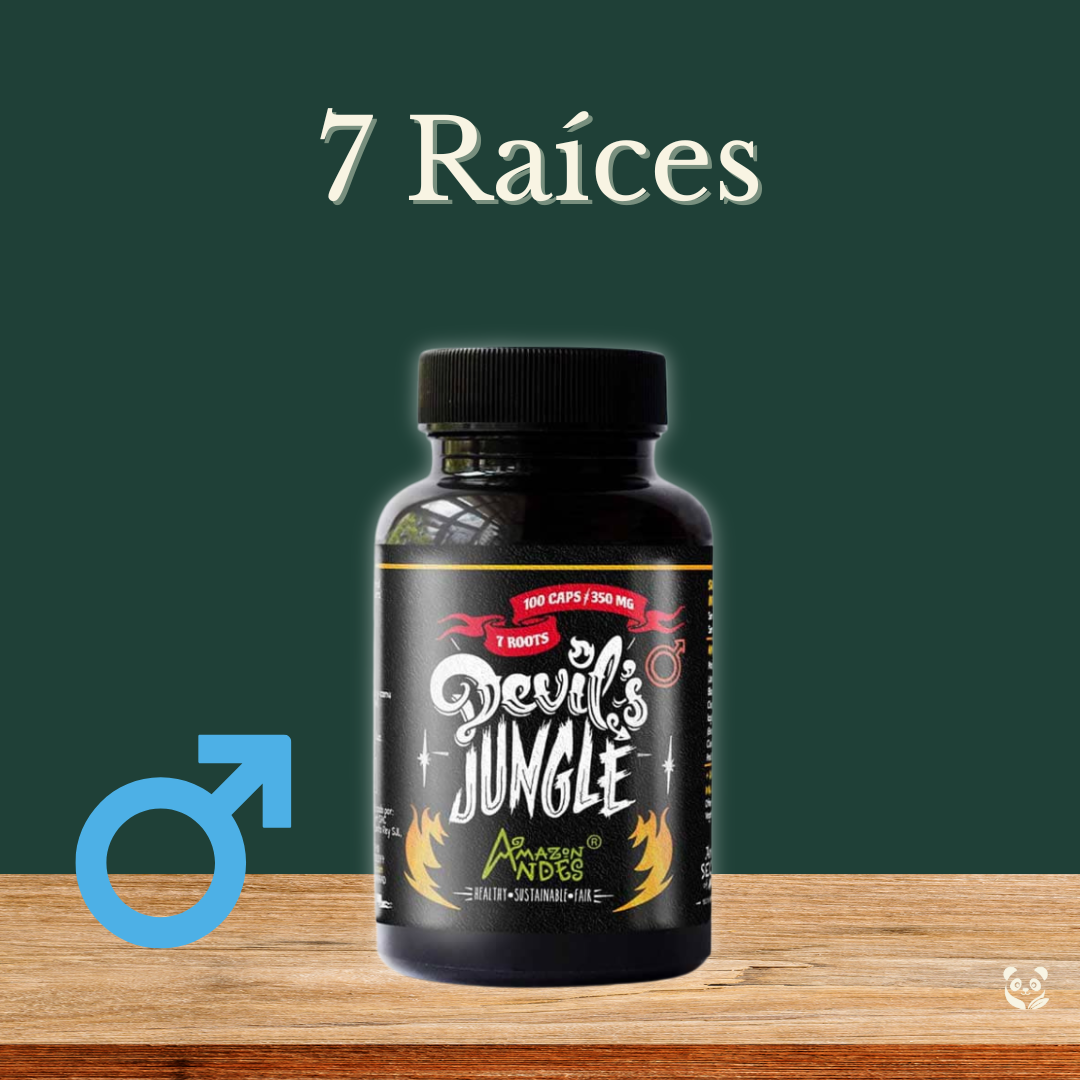 7 Raíces + Camu Camu | Poder Amazónico para hombres Amazon Andes