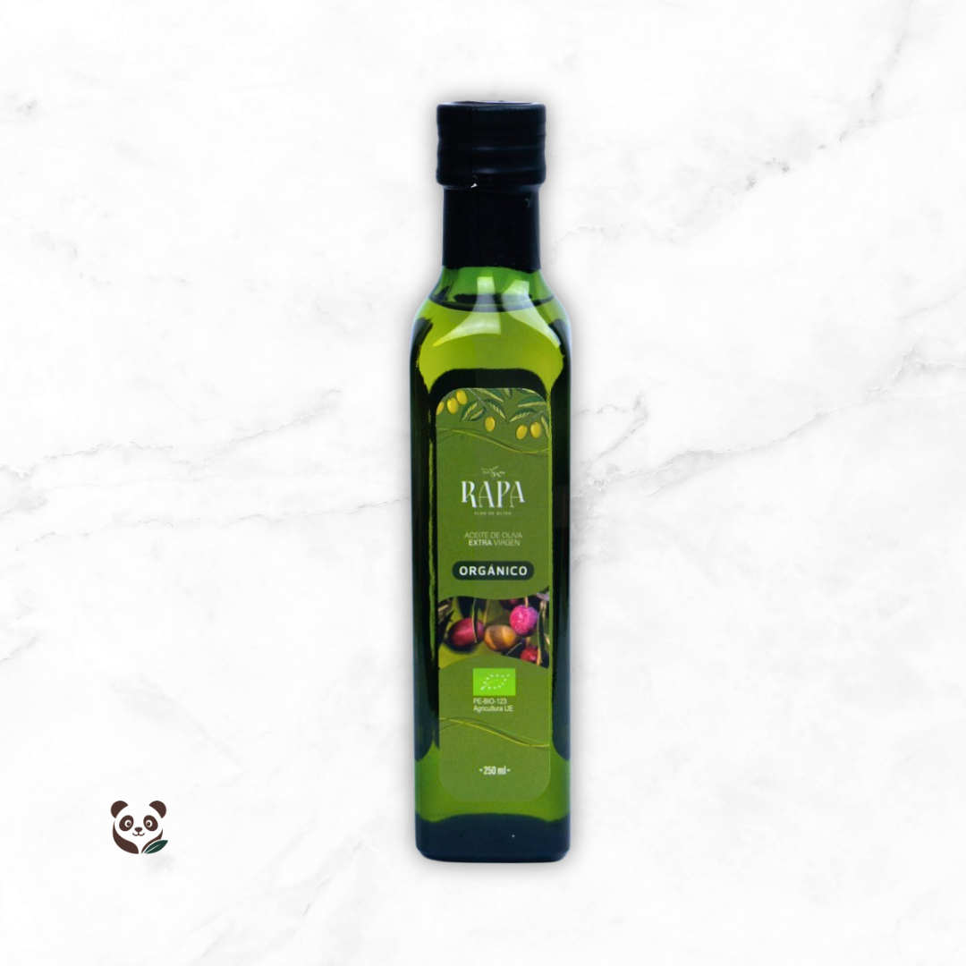Aceite de Oliva Orgánico Extra Virgen | Acidez 0.3° | Prensado en Frío Rapa