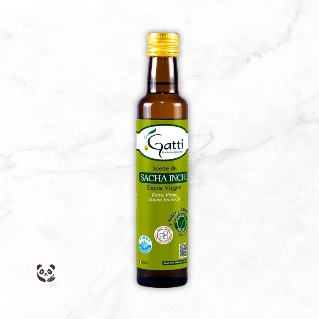 Aceite de Sacha Inchi Extravirgen | Omega 3 vegetal para tu corazón Gatti