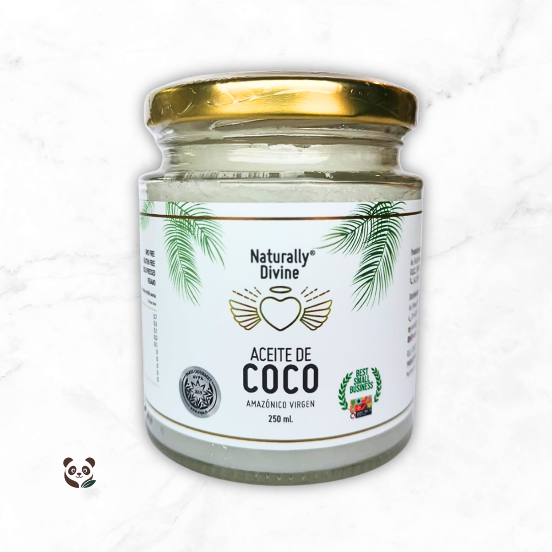 Aceite de Coco Virgen | Uso Cosmético y Comestible Naturally Divine