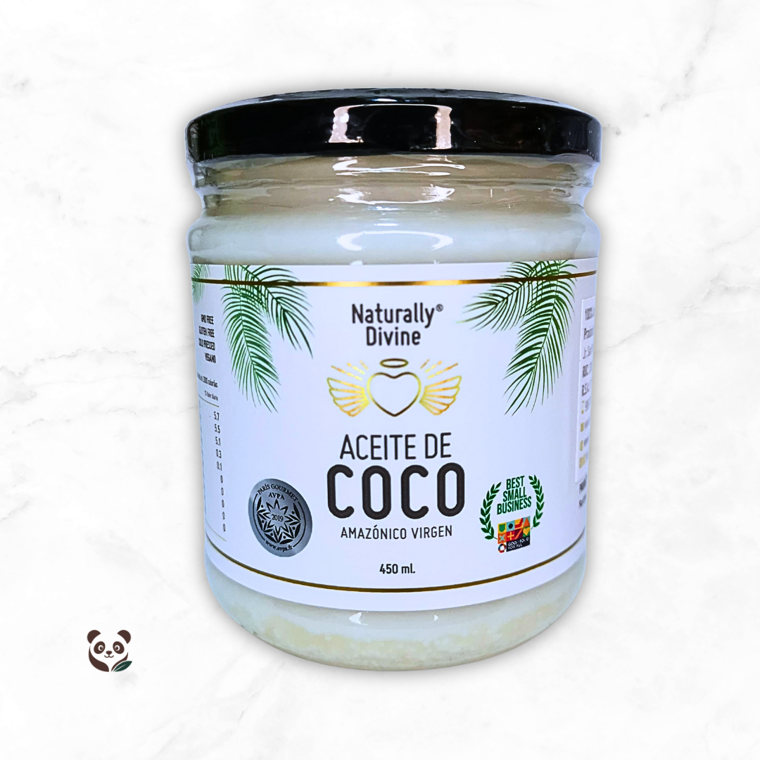 Aceite de Coco Virgen | Uso Cosmético y Comestible Naturally Divine