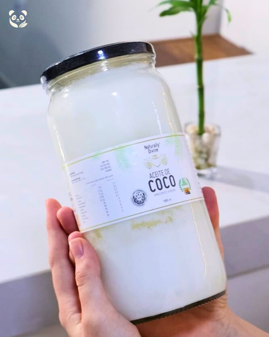 Aceite de Coco Virgen Amazónico | Uso Cosmético y Comestible Naturally Divine