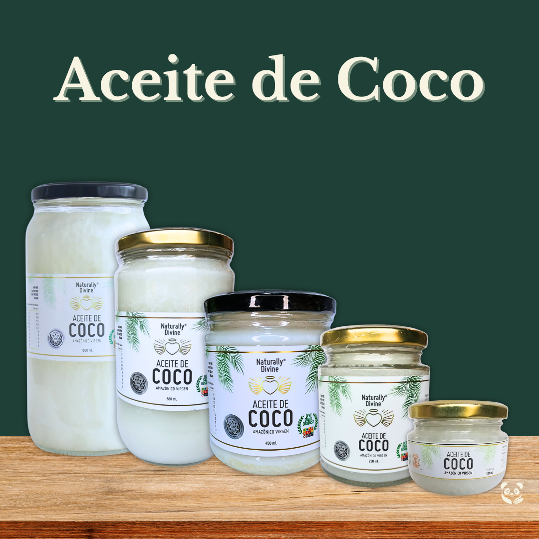 Aceite de Coco Virgen | Uso Cosmético y Comestible Naturally Divine
