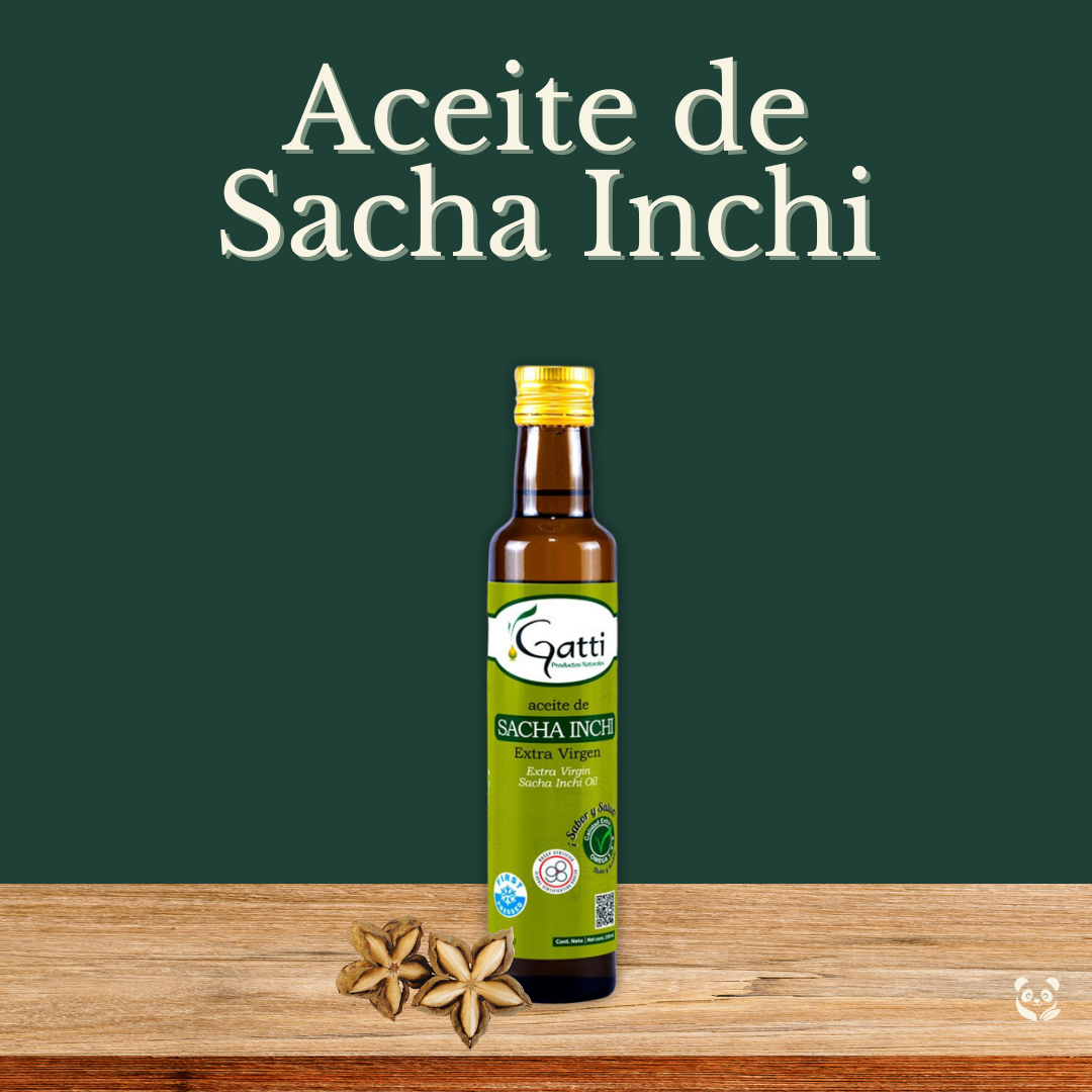 Aceite de Sacha Inchi Extravirgen | Omega 3 vegetal para tu corazón Gatti