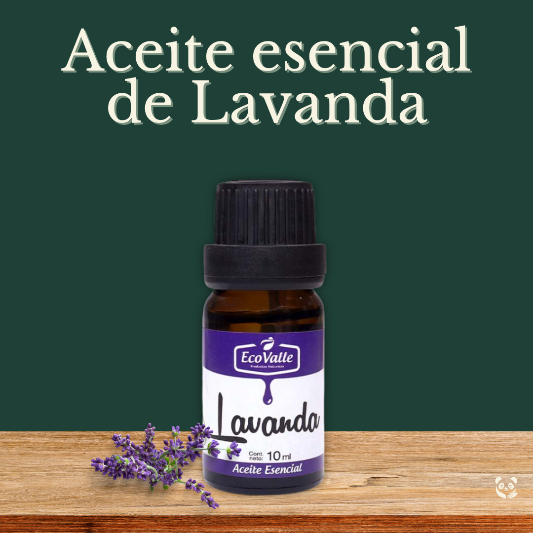 Aceite Esencial de Lavanda Puro | Relajante natural para estrés, insomnio y masajes EcoValle