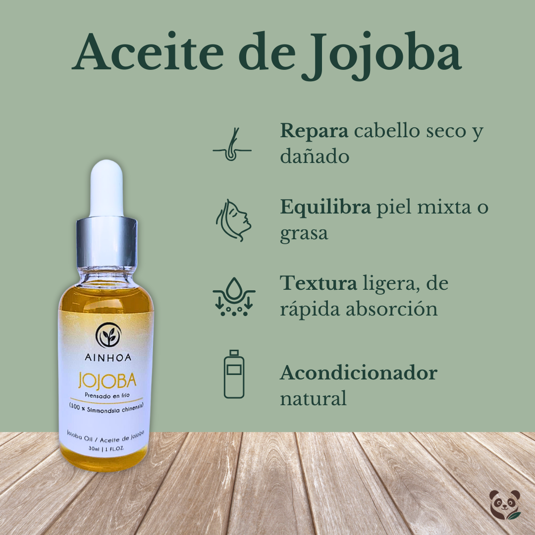 Aceite de Jojoba | Nutrición para piel y cabello Ainhoa