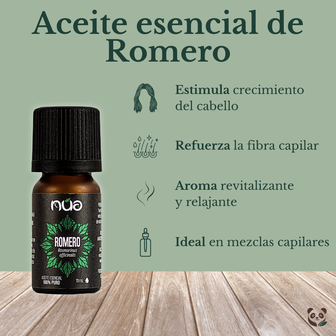Aceite Esencial de Romero | Fortalecimiento capilar y energía natural (Copia) Nua