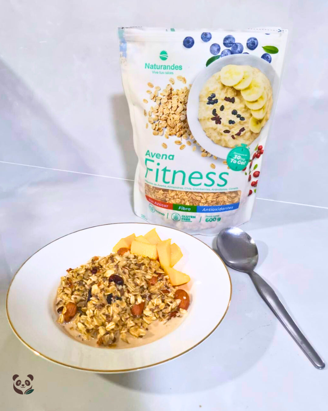 Avena con Frutos Secos | Fibra, proteína y energía vegetal Naturandes