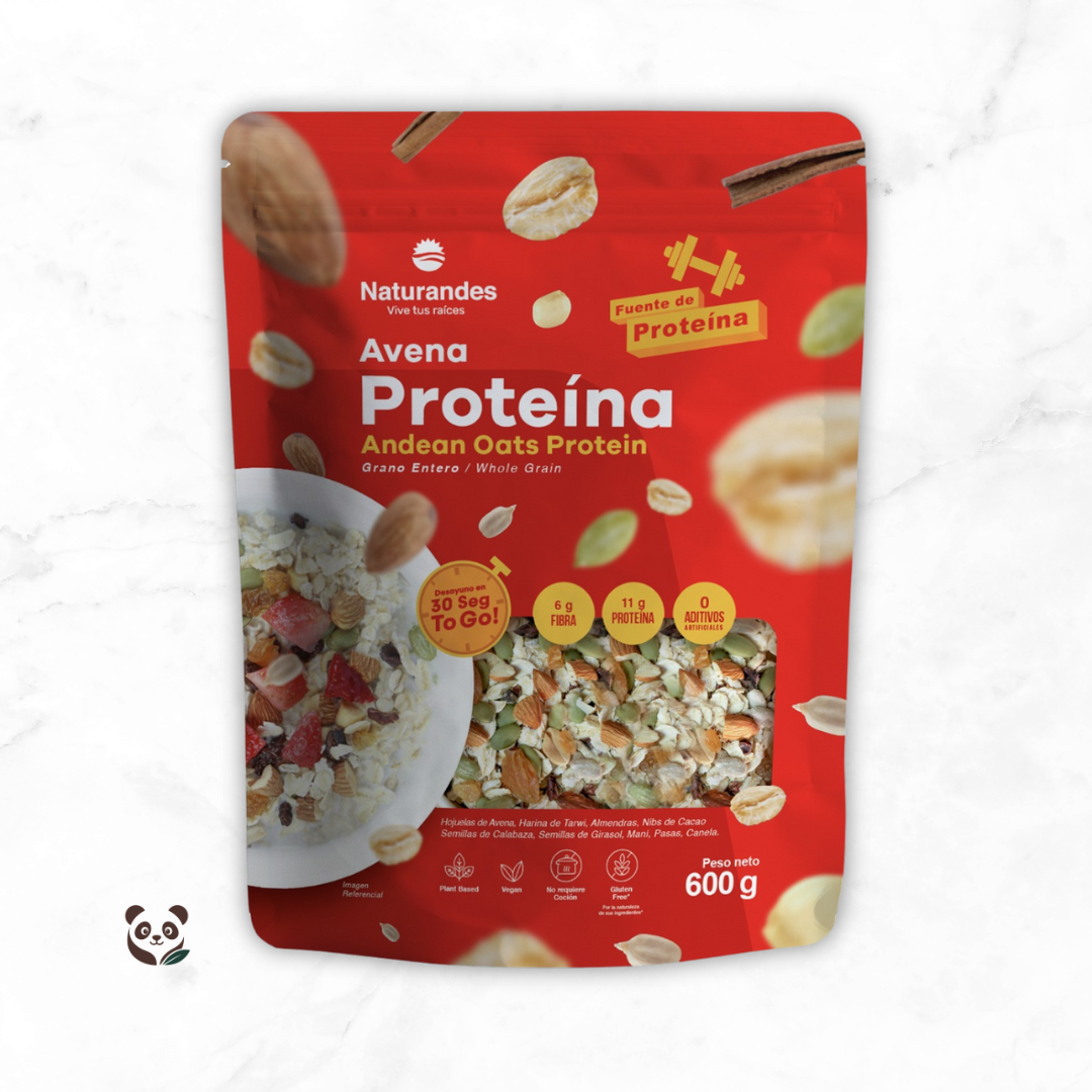 Mezcla de Avena con Frutos Secos | Fibra, proteína y energía vegetal Naturandes