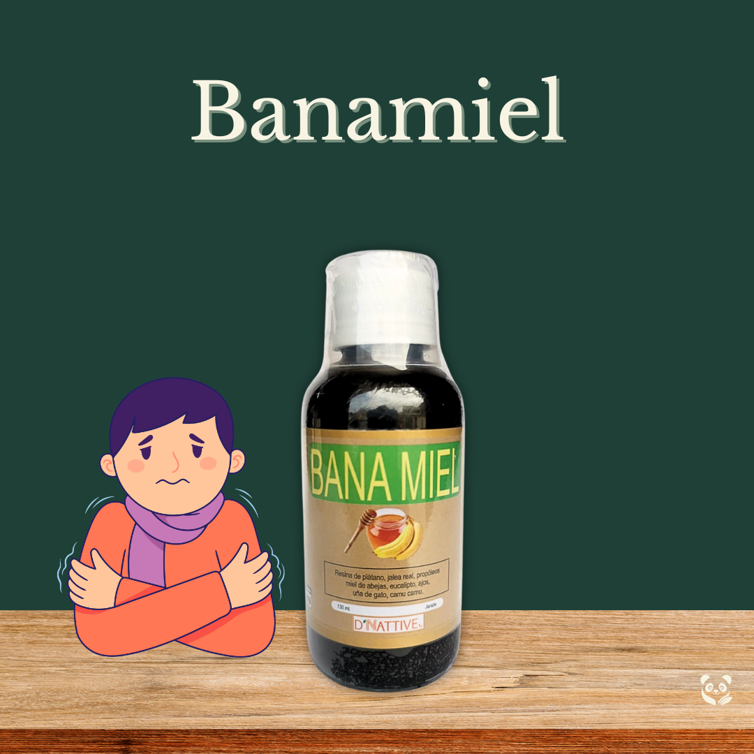 Banamiel | Jarabe natural expectorante y descongestionante D' Nattive