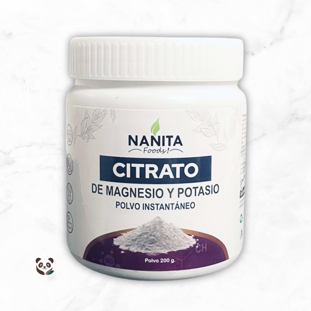 Bicitrato | Potasio y magnesio para equilibrio celular y energía Nutrivás, Nanita Foods