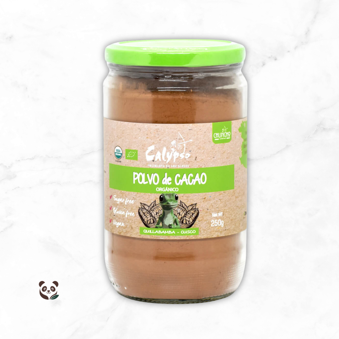 Cacao Chuncho Orgánico en Polvo | Antioxidante ancestral de Quillabamba Calypso