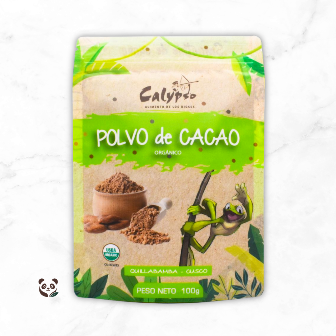 Cacao Chuncho Orgánico en Polvo | Antioxidante ancestral de Quillabamba Calypso