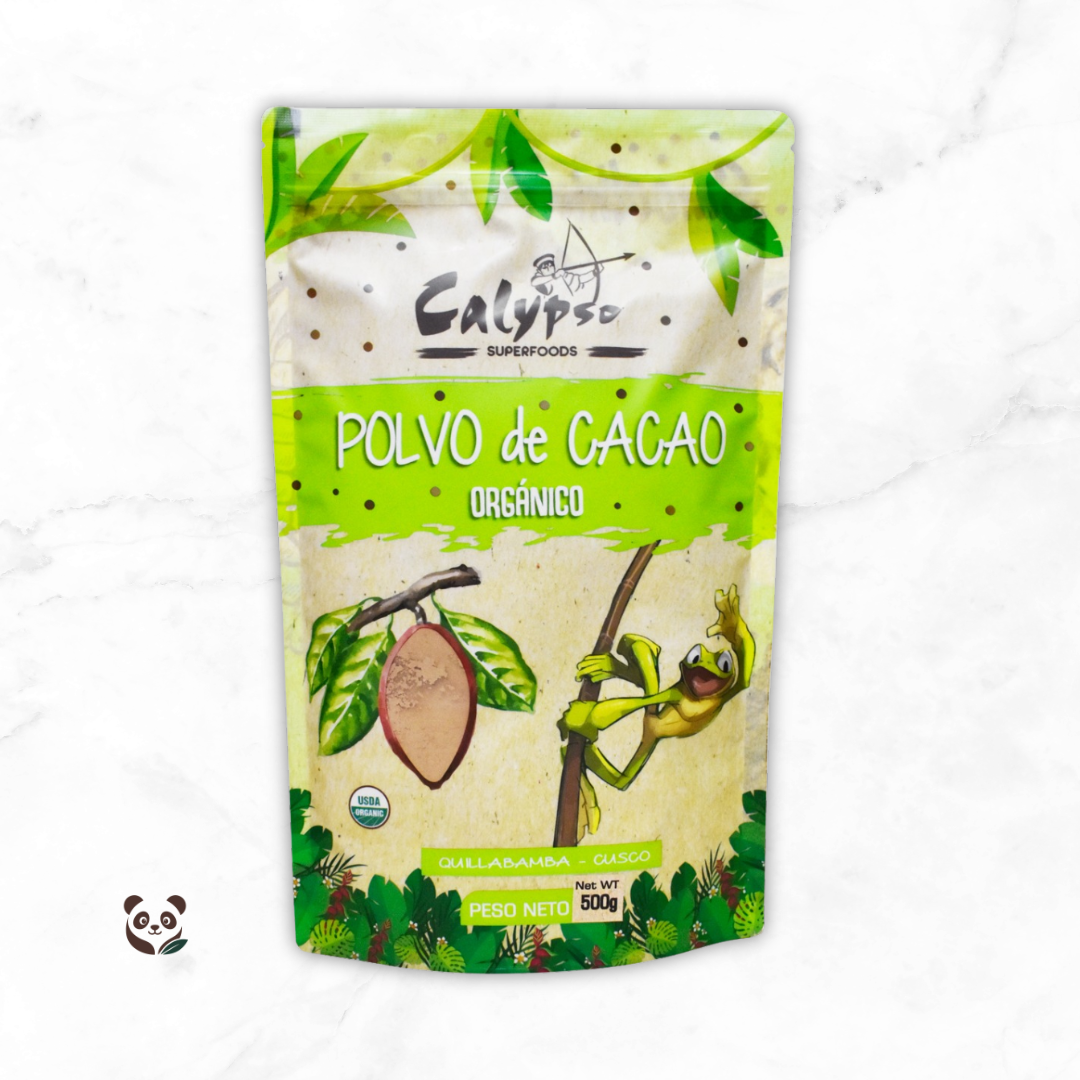 Cacao Chuncho Orgánico en Polvo | Antioxidante ancestral de Quillabamba Calypso