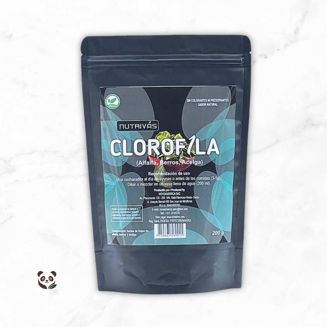 Clorofila a base de Alfalfa | Desintoxica y oxigena naturalmente EcoValle, Nutrivás