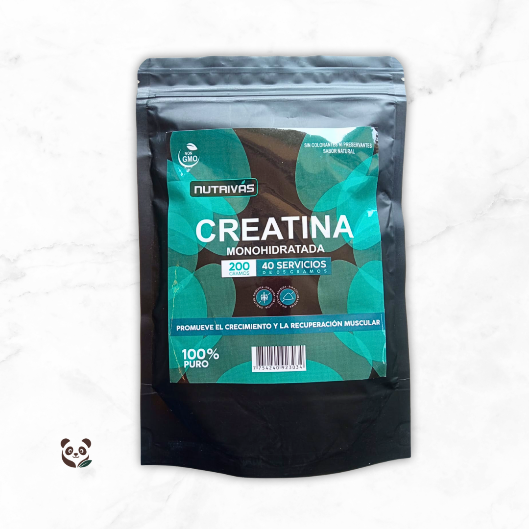 Creatina Monohidratada | Crecimiento muscular y energía mental sostenida Nutrivás