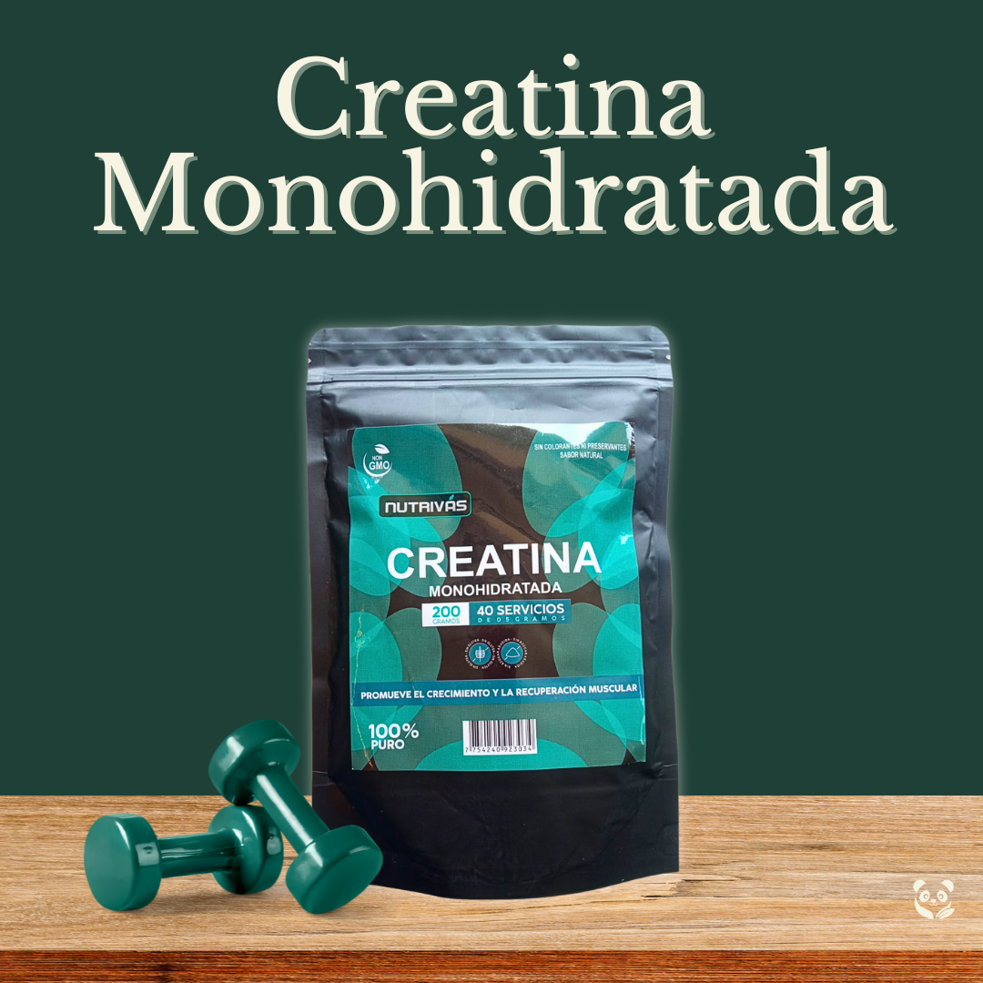 Creatina Monohidratada | Crecimiento muscular y energía mental sostenida Nutrivás