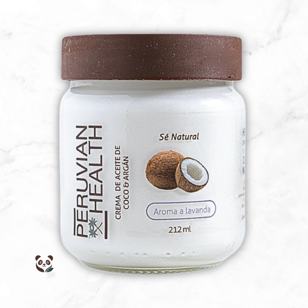 Crema de Masajes Natural | Coco & Almendras o Coco & Argán Peruvian Health
