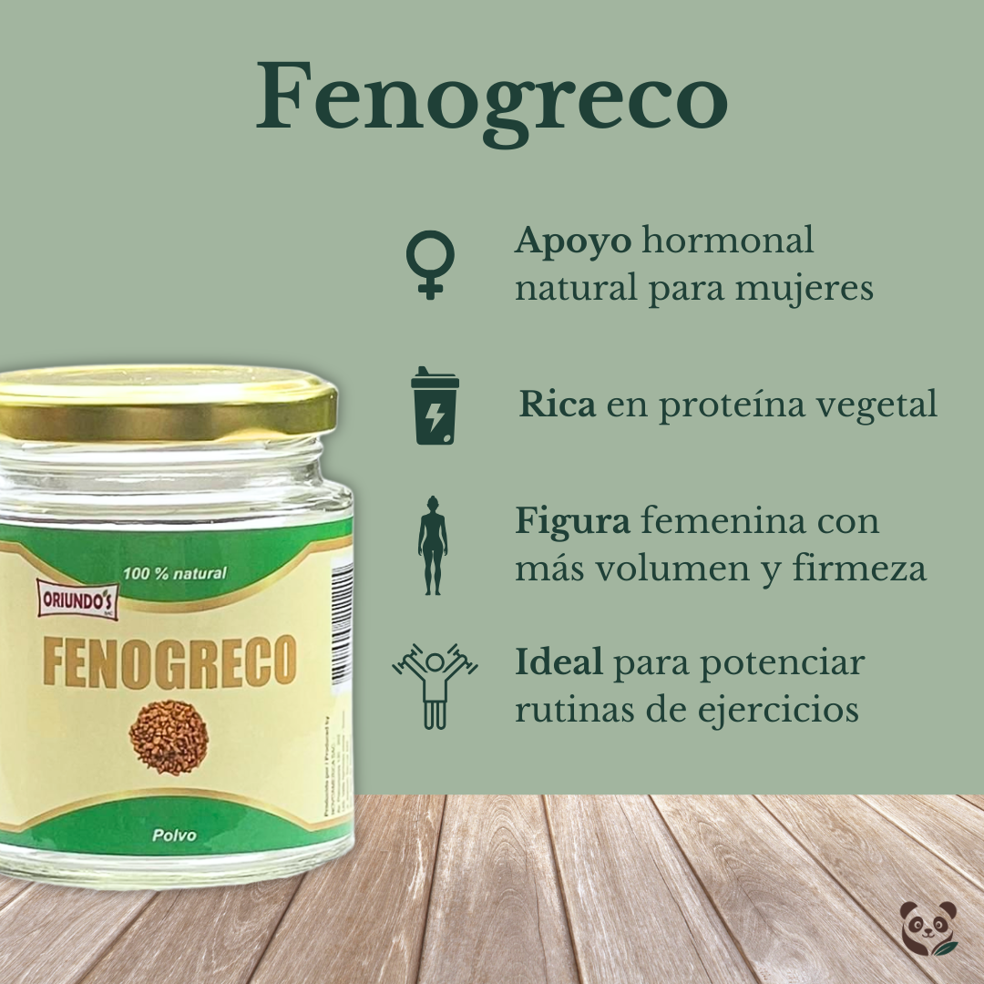 Fenogreco en cápsulas | Firmeza, crecimiento y vitalidad de la figura femenina Oriundo's, Lima Naturals