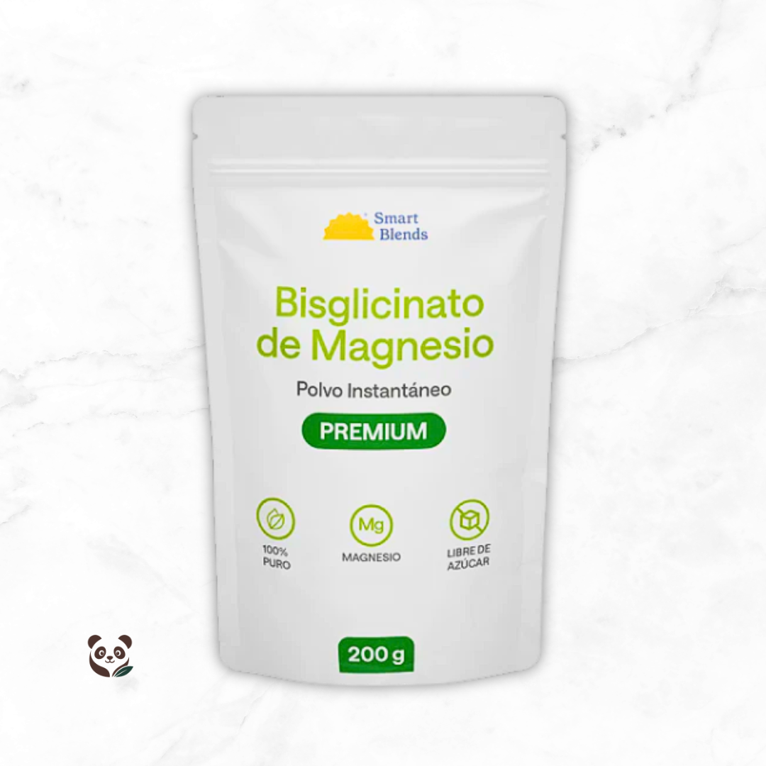 Glicinato de Magnesio puro | Descanso profundo y alivio del estrés Smartblends