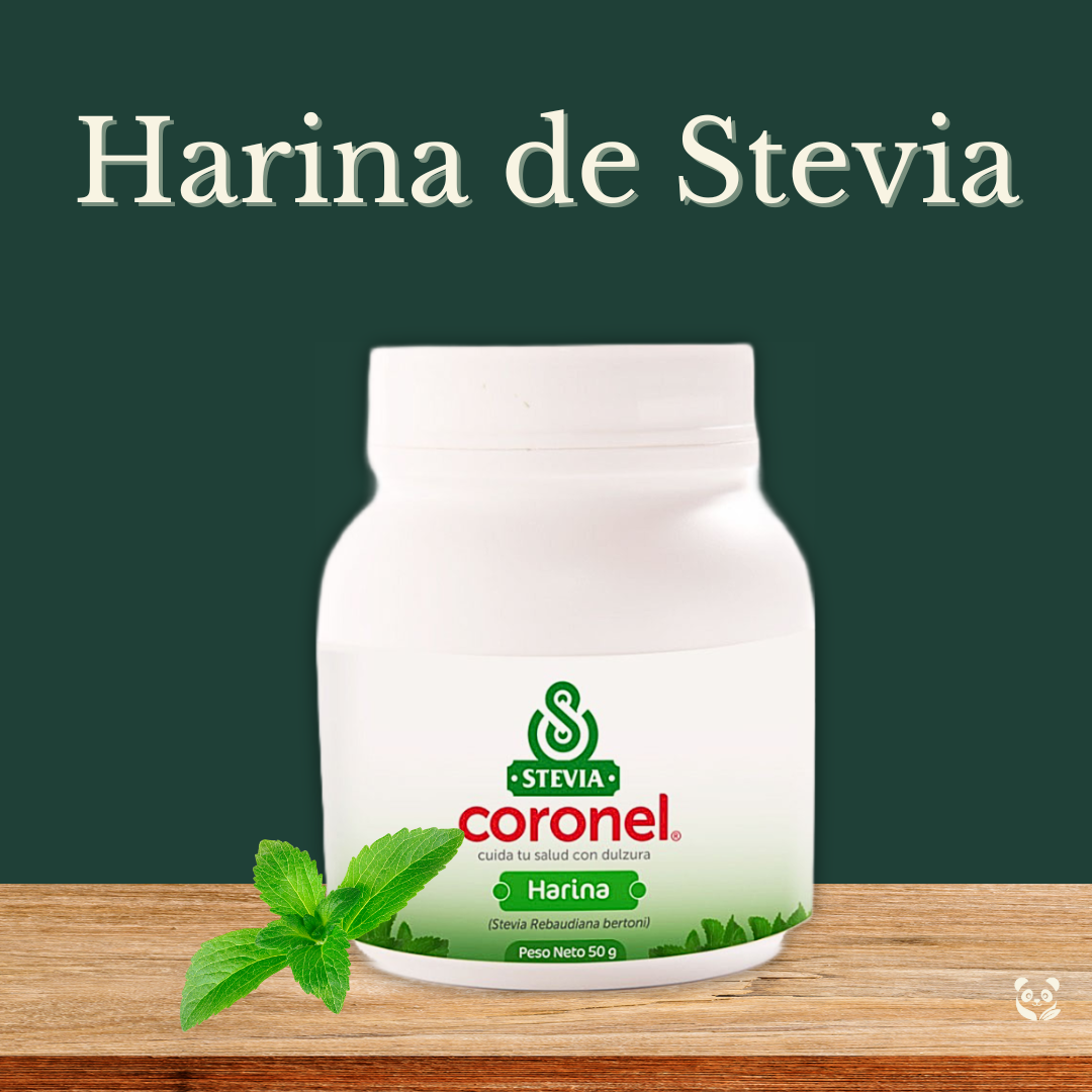 Harina de Stevia | Endulzante natural en su forma más pura Stevia Coronel