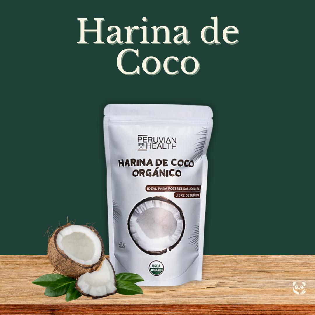 Harina de Coco orgánico | Alternativa saludable sin gluten Peruvian Health