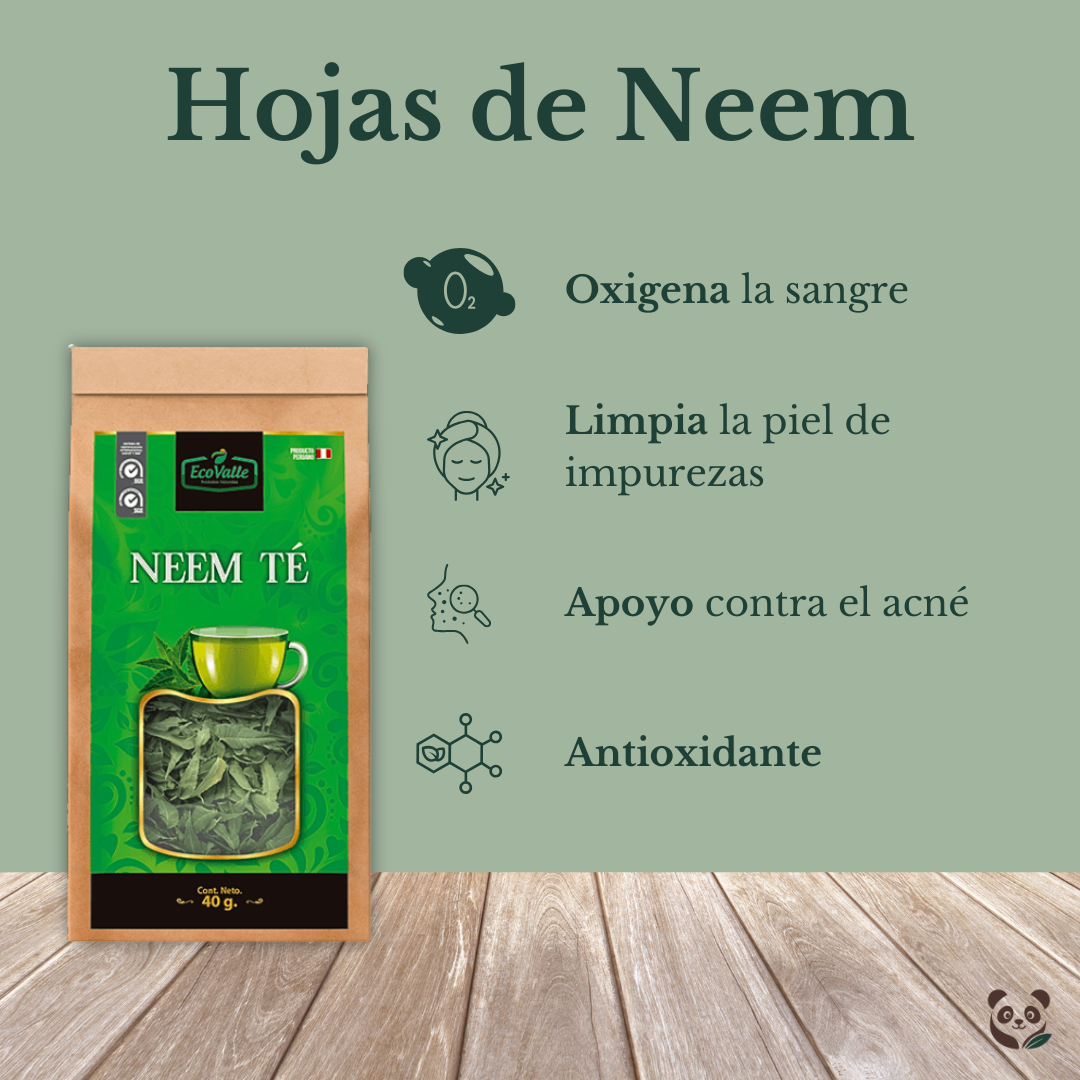 Hojas de Neem | Infusión natural detox EcoValle