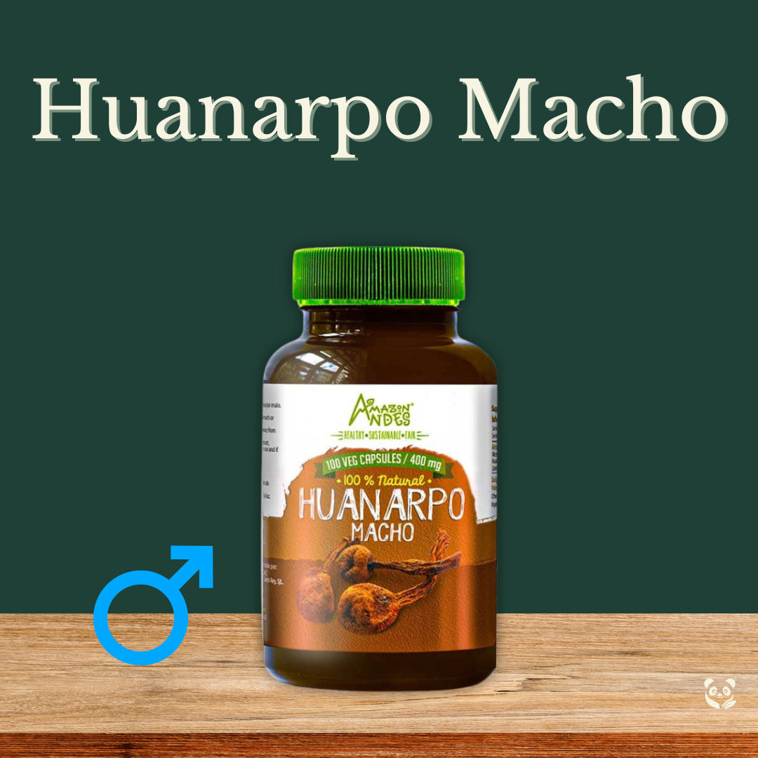 Huanarpo Macho en Cápsulas | Vitalidad y equilibrio hormonal Amazon Andes