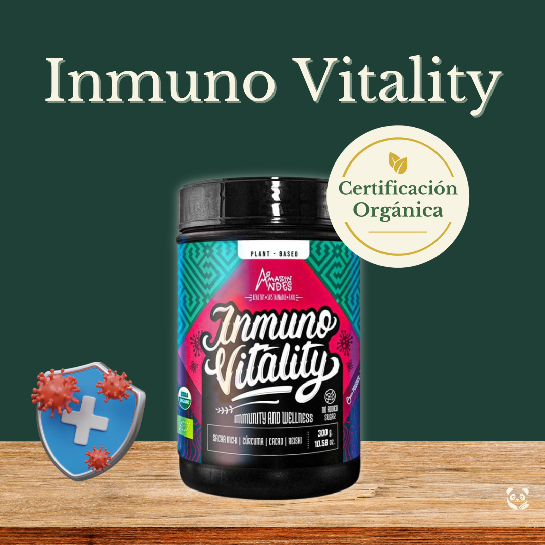 Inmuno Vitality | Mezcla funcional para fortalecer defensas Amazon Andes
