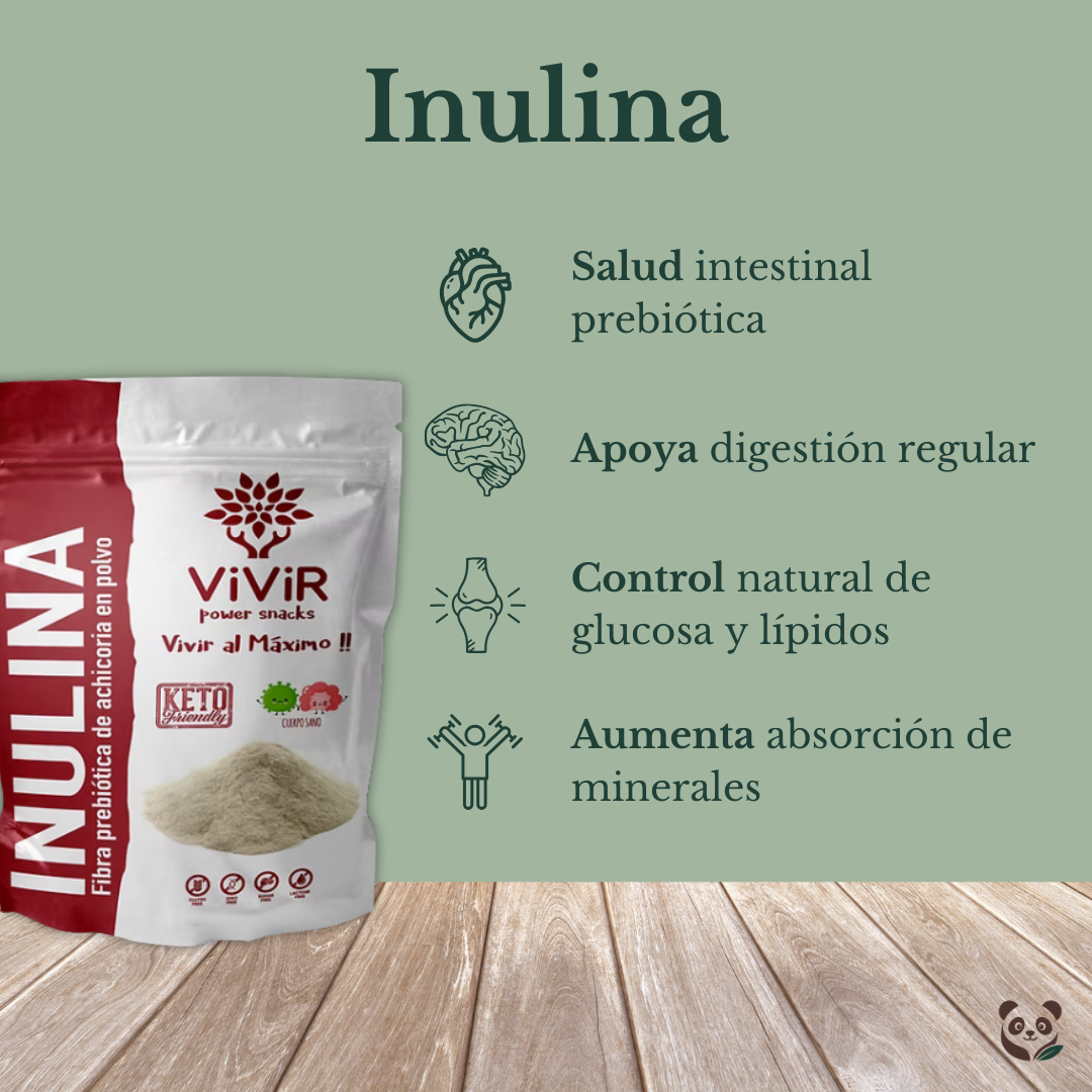 Inulina | Prebiótico y desinflamante intestinal Vivir Power