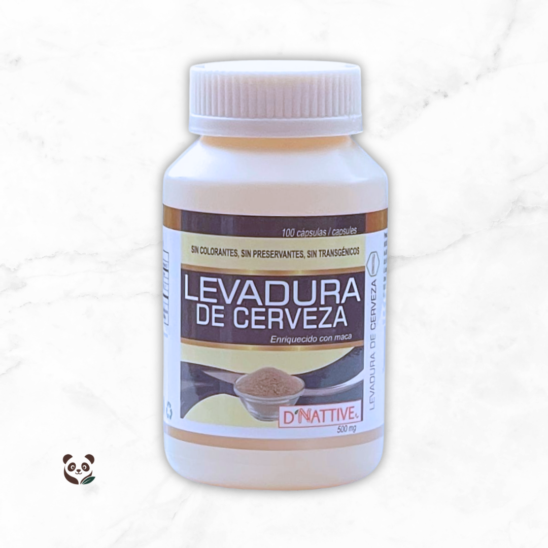 Levadura de Cerveza + Maca | Energía, hierro y regeneración muscular Nutrivás, D' Nattive