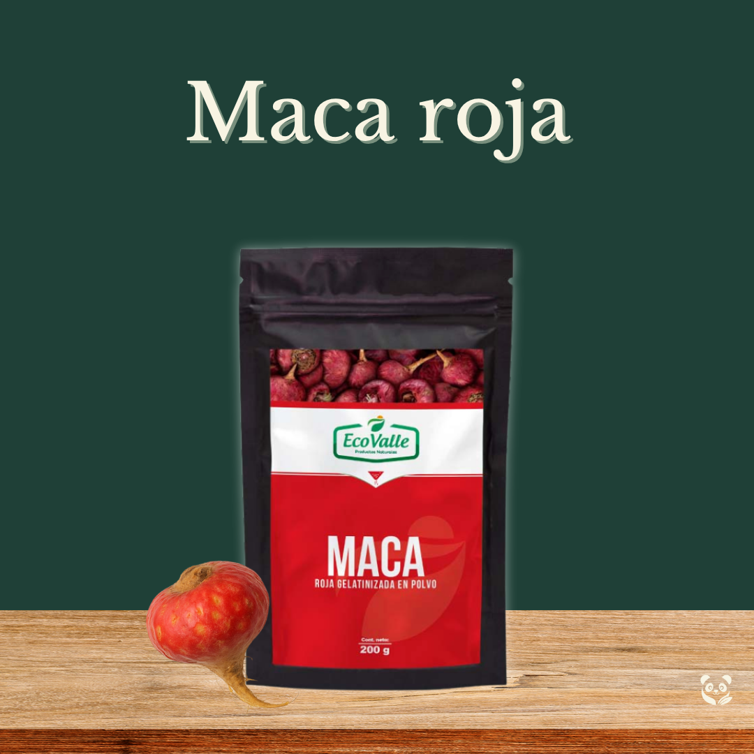 Maca Roja Gelatinizada | Vitalidad Femenina y Salud Prostática Natural EcoValle