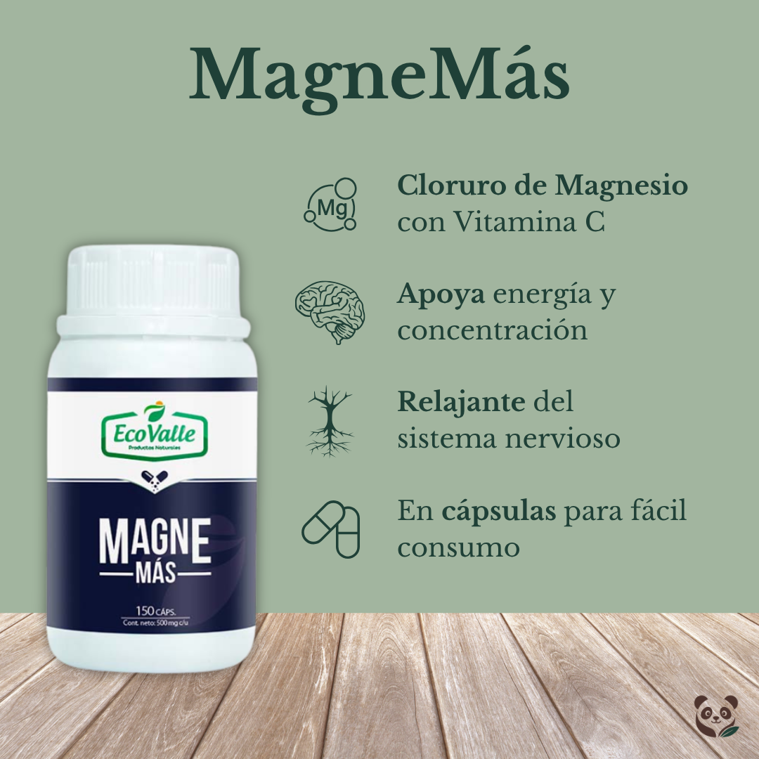 MagneMás | Camu Camu + Cloruro de Magnesio para tu bienestar diario EcoValle