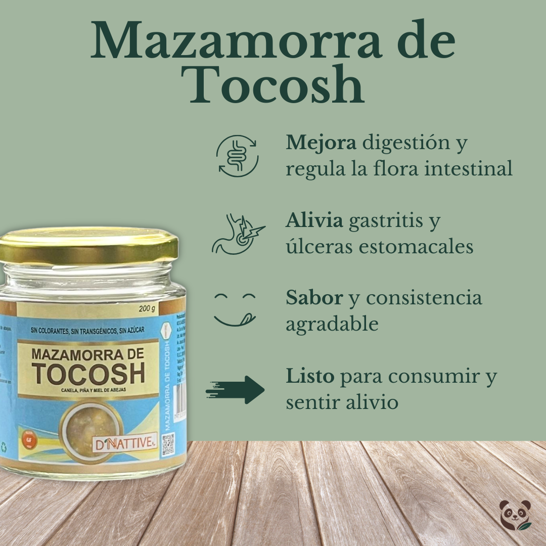 Mazamorra de Tocosh | Probiótico natural para digestión y gastritis D' Nattive