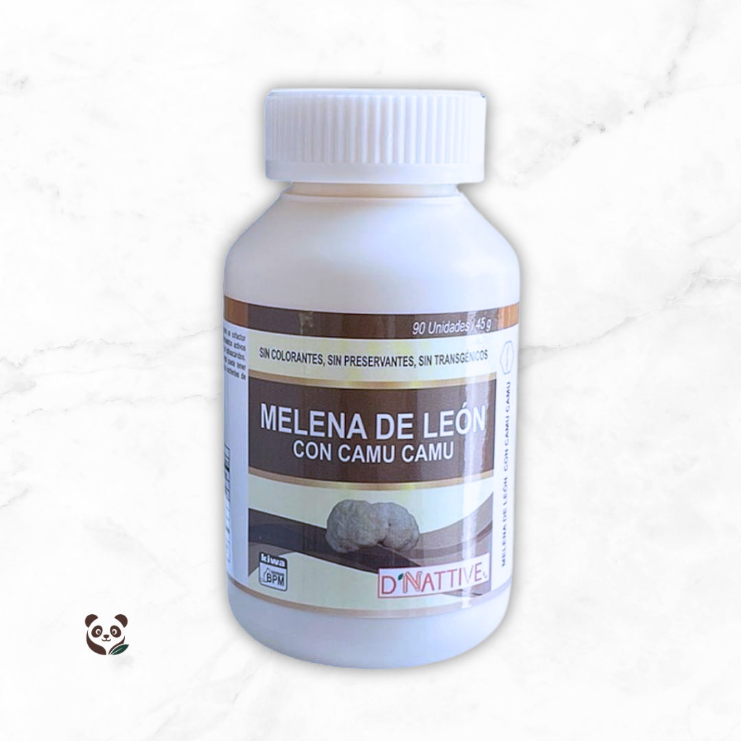 Melena de León con Vitamina C | Memoria, enfoque y flora intestinal Oriundo's, D' Nattive