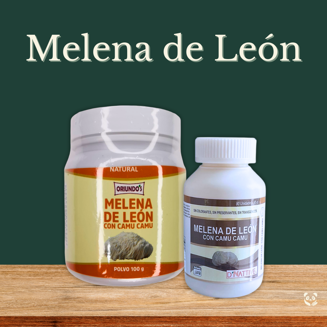 Melena de León con Vitamina C | Memoria, enfoque y flora intestinal Oriundo's, D' Nattive
