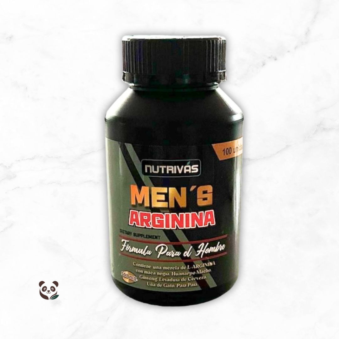 Men’s Arginina | Vitalidad masculina, energía y potencia natural Nutrivás