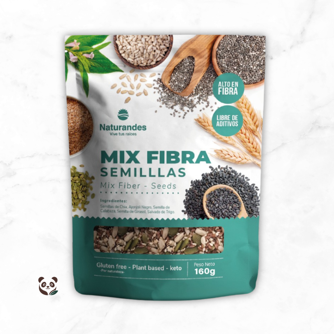 Mix Fibra Semillas | Nutrición, fibra y energía vegetal en cada cucharada Naturandes