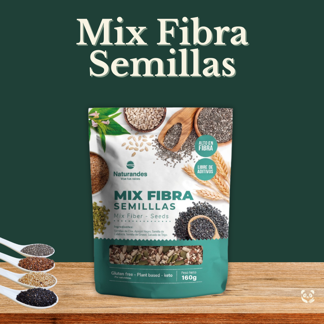 Mix Fibra Semillas | Nutrición, fibra y energía vegetal en cada cucharada Naturandes