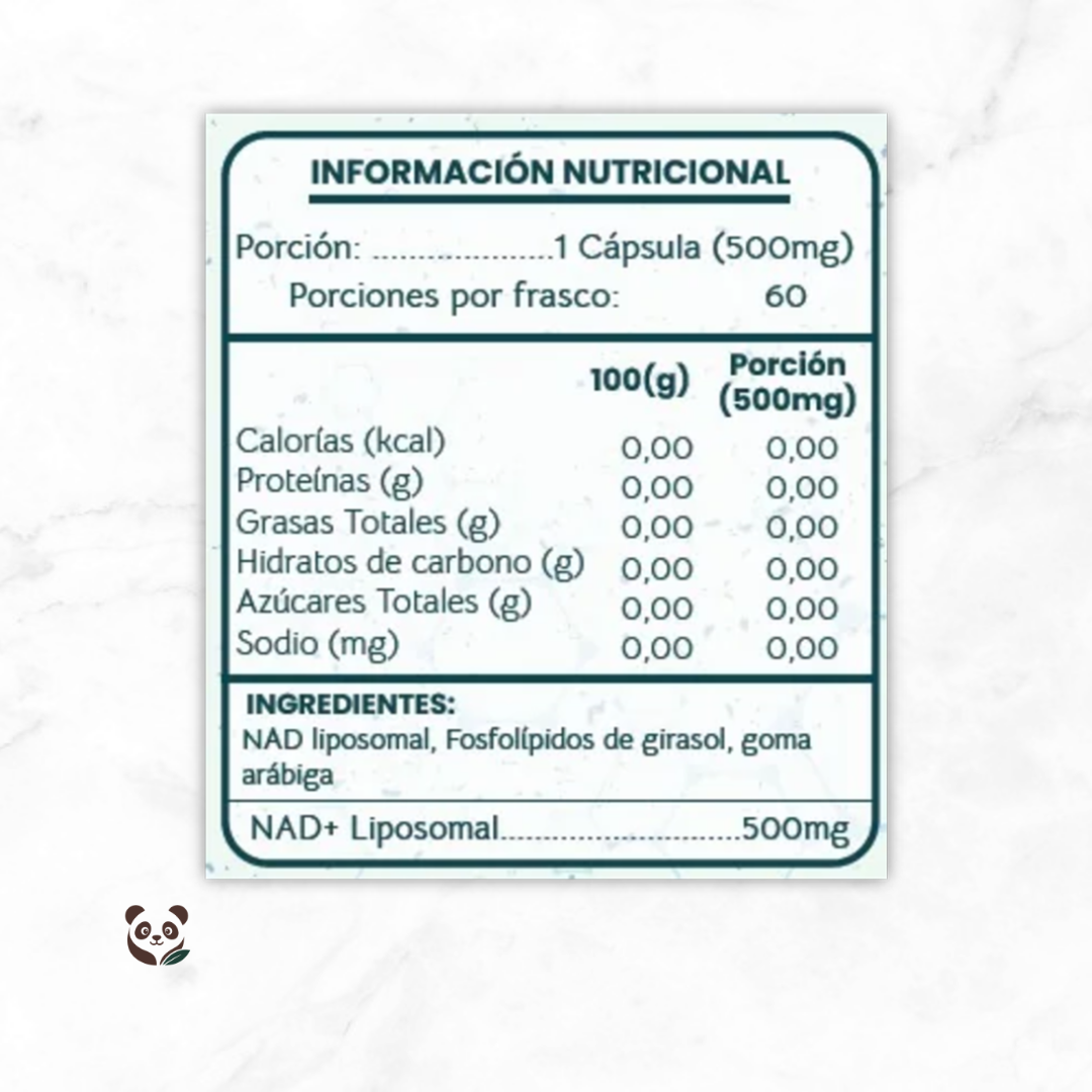 NAD+ Liposomal | Energía celular y envejecimiento saludable premium ON NATURAL