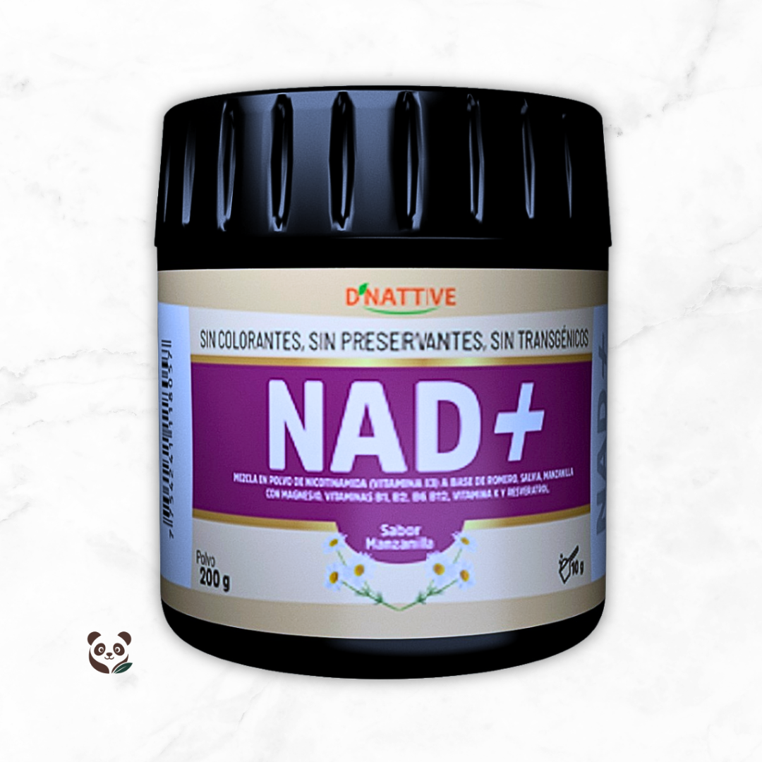 NAD + Resveratrol | Energía celular y longevidad activa desde dentro D' Nattive y Nanita Foods