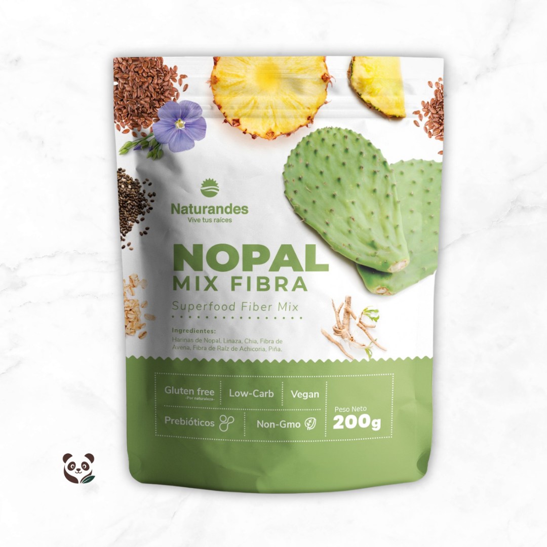 Nopal Mix Fibra | Digestión ligera y saciedad natural con fibra vegetal Naturandes