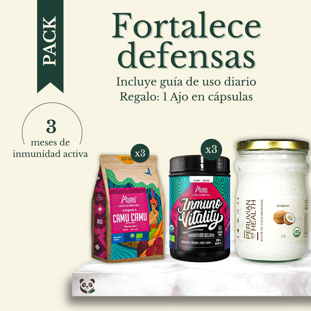 Pack Fortalece Defensas | 3 meses de apoyo natural para tu inmunidad MoniMoniMaus