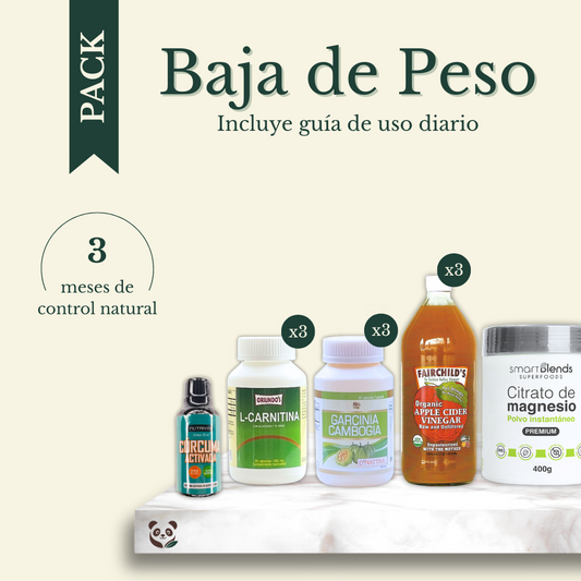 Pack Baja de Peso | Energía y control natural MoniMoniMaus