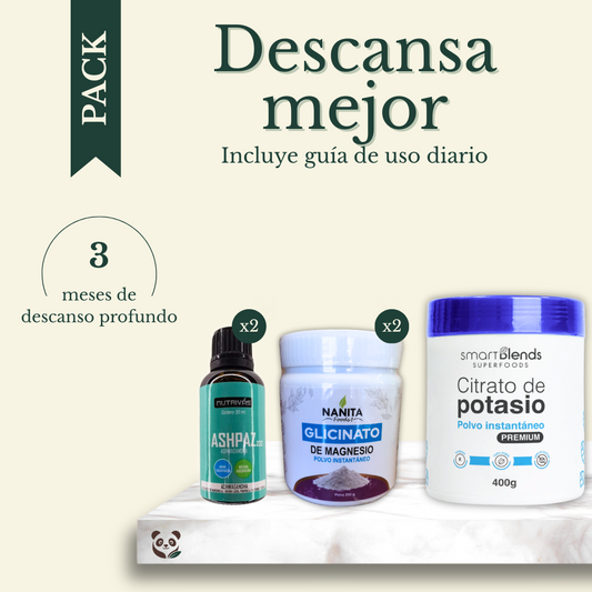 Pack Descansa Mejor | Sueño natural y reparador MoniMoniMaus