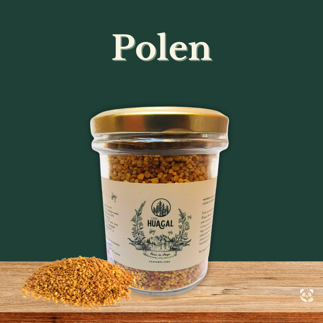 Polen Natural de Oxapampa | Energía, defensas y nutrición desde la colmena Huagal