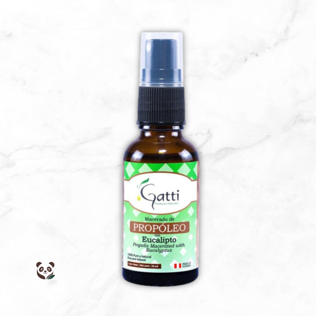 Macerado de Propóleo Natural | En Gotas y Spray Gatti