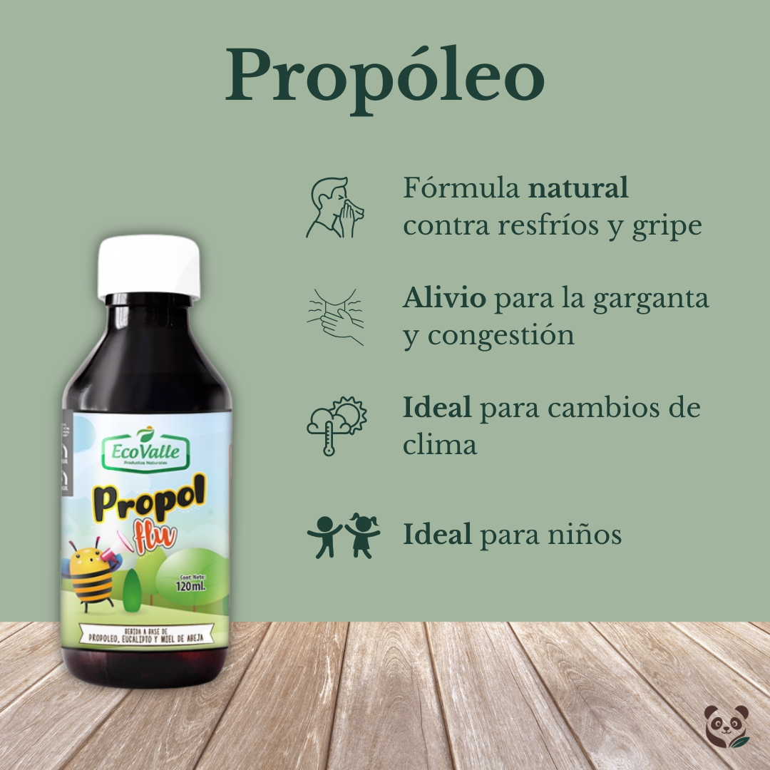 Propol Flu | Jarabe natural descongestionante para infantes EcoValle
