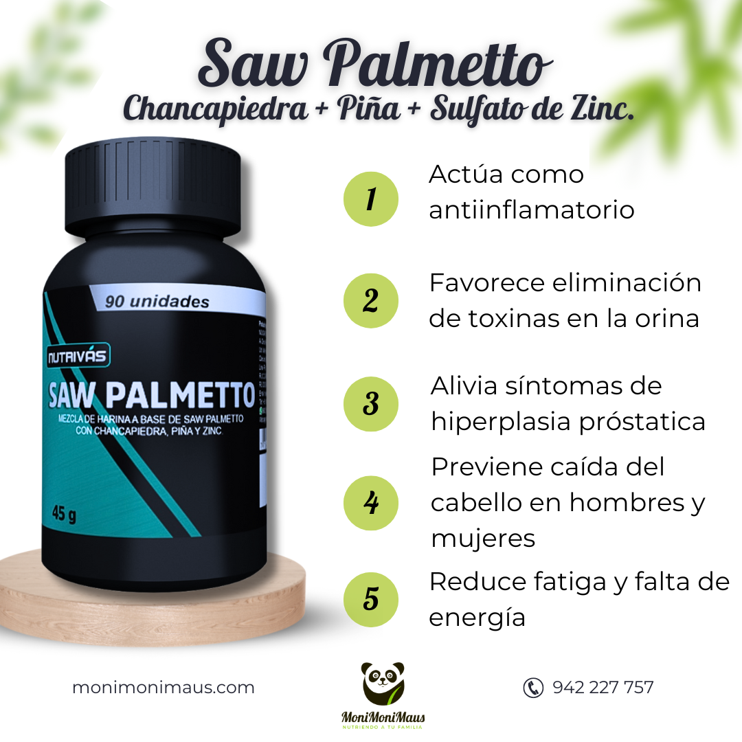 Saw Palmetto Nutrivás