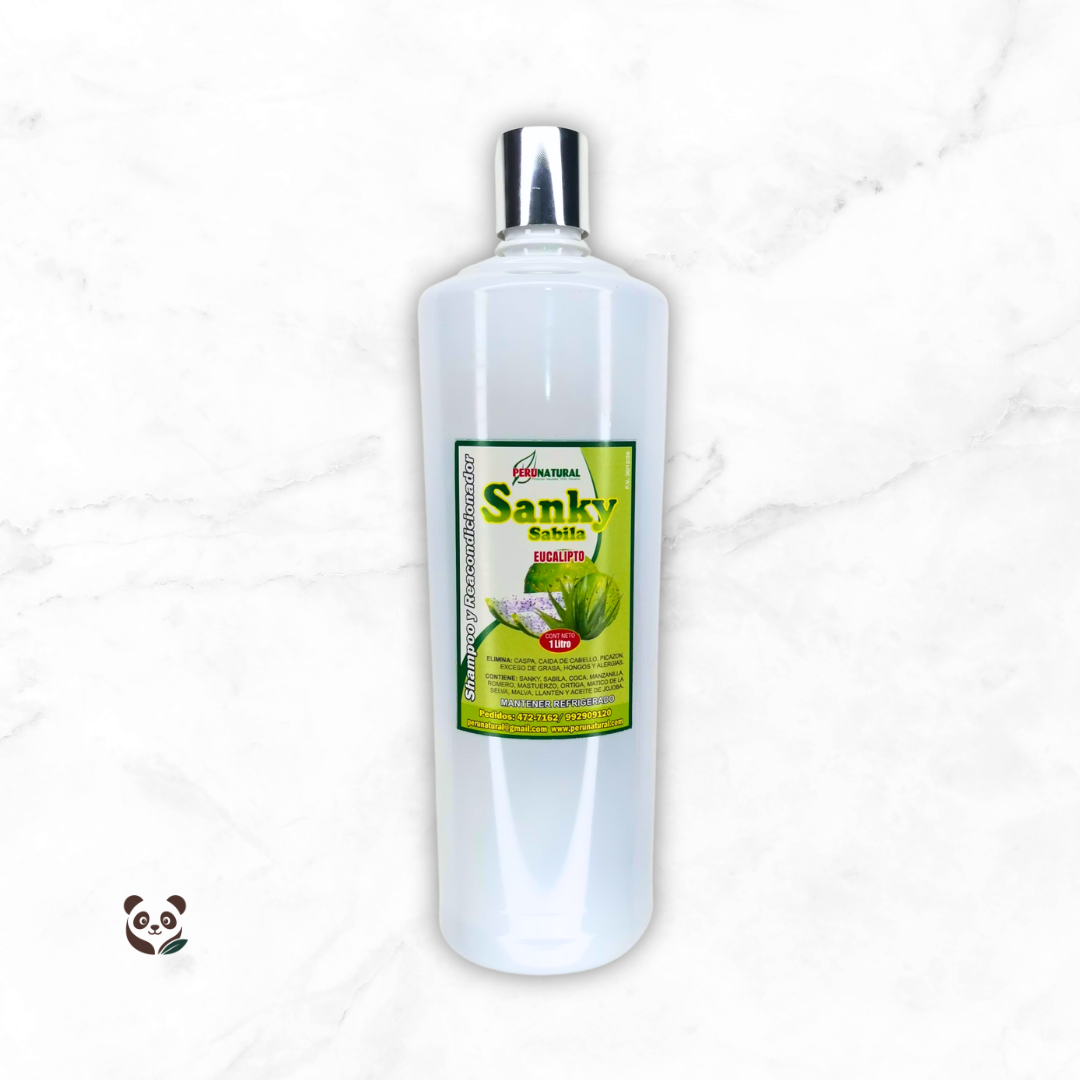 Shampoo Sanky | Limpieza capilar natural con hierbas andinas Peru Natural